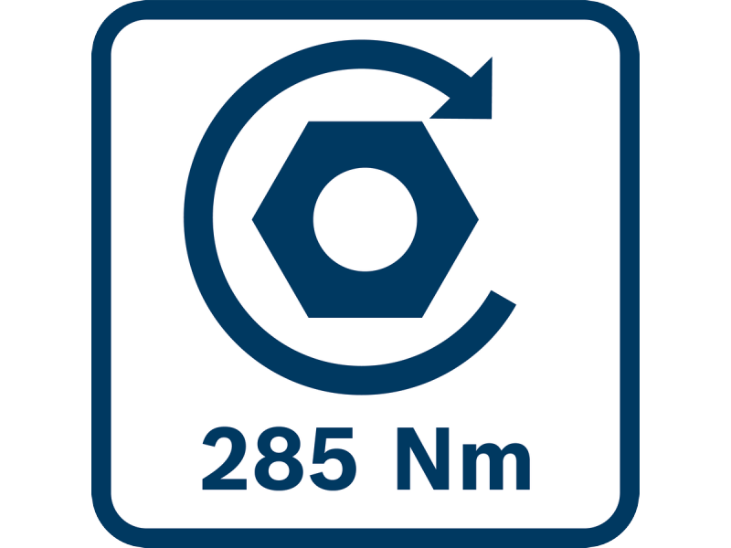 Akumulatorski udarni vijačnik Bosch GDX 18V-285 v L-BOXX, 06019N2100